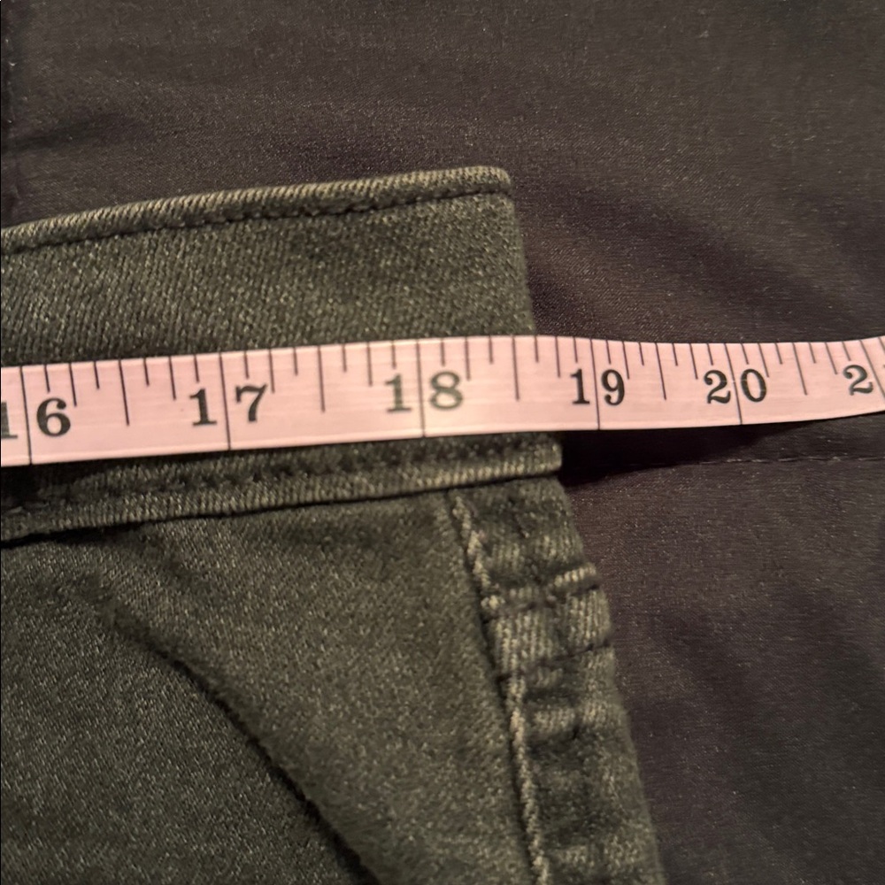 🖤NWOT LEVI STRAUSS SIGNATURE BLACK HERITAGE HIGH-RISE FLARE SIZE 16🖤 - Picture 7 of 13